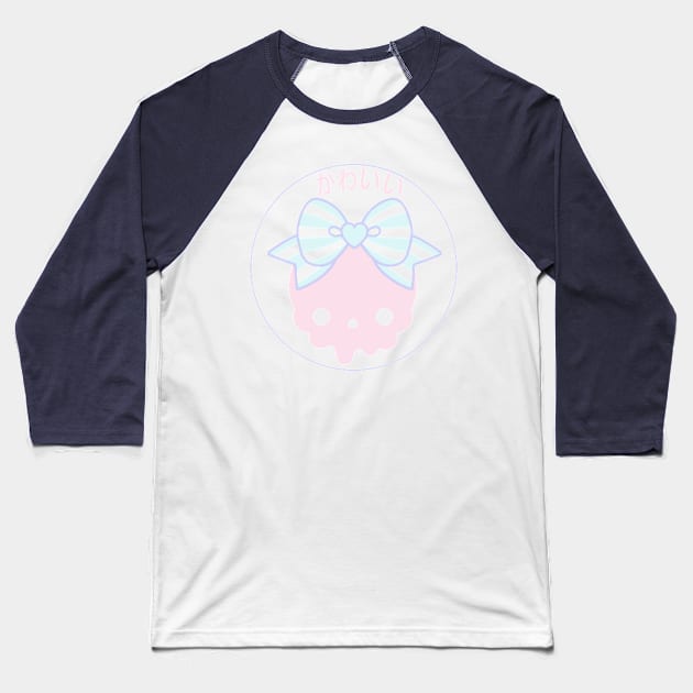 handwashed blue Baseball T-Shirt by hyewi